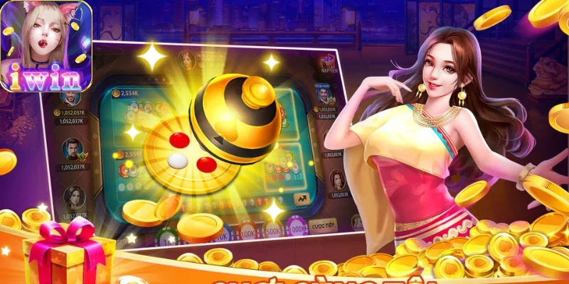 Giao diện đẹp mắt của xóc đĩa iwin68 thu hút người chơi